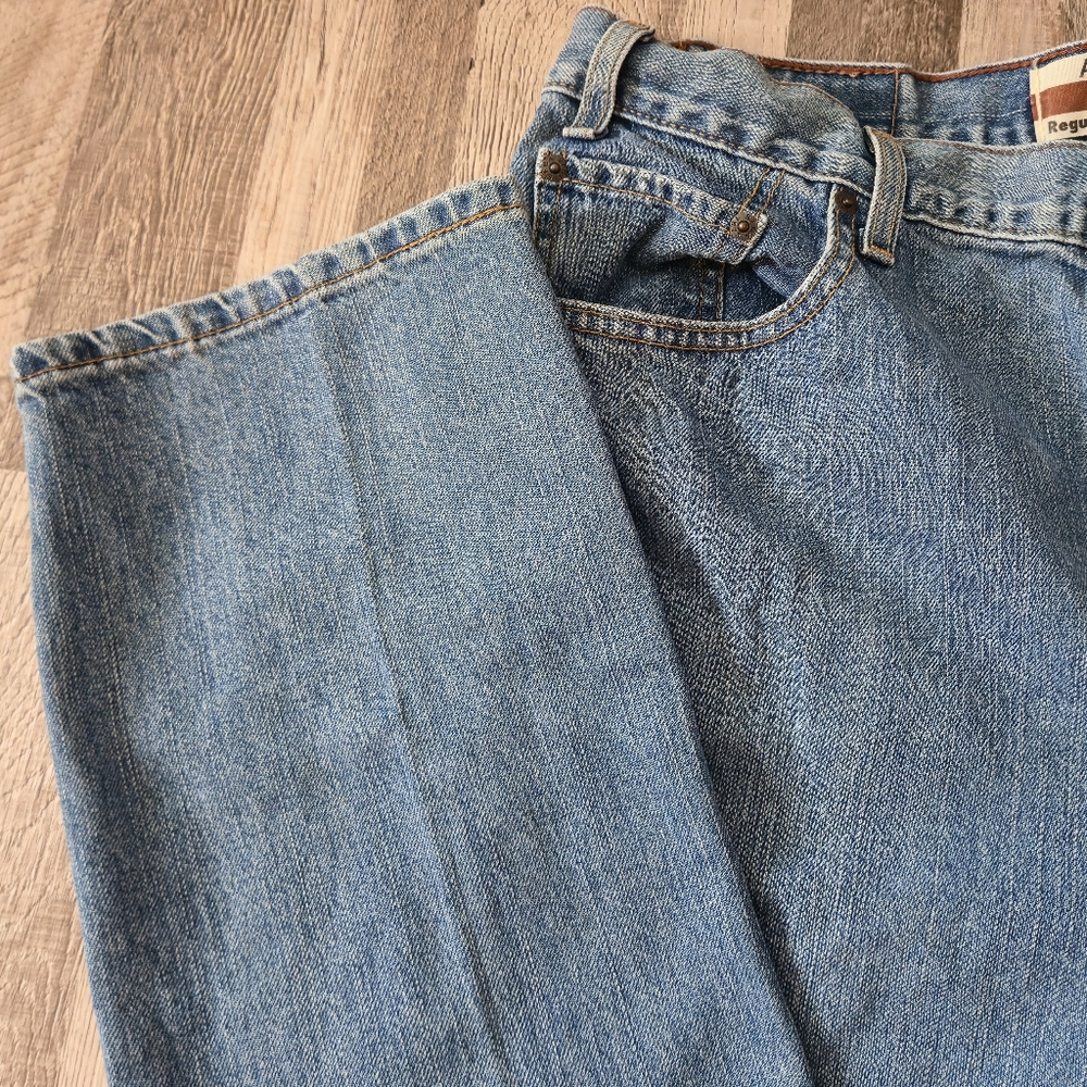 Signature by Levi Strauss & Co. 36x34 Mens Relaxed Regular Straight Jeans Y2K - Picture 4 of 15
